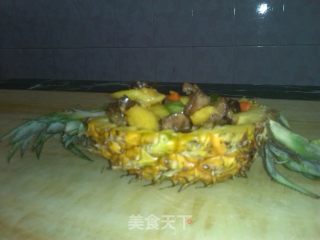 菠萝鸡胗的做法