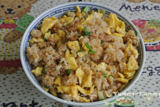 姜蛋炒饭的做法