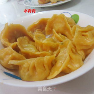 南瓜面饺子的做法