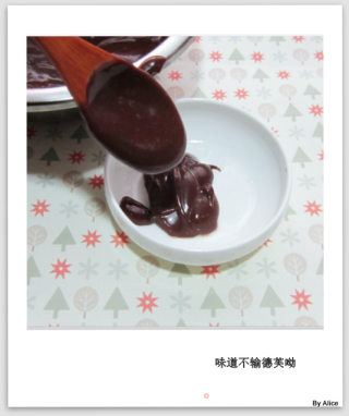 味道不输德芙的巧克力酱的做法