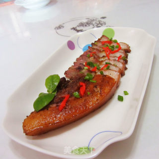 熏烤麻辣孜然腊肉的做法