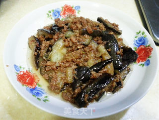 不须炸的肉末茄子的做法