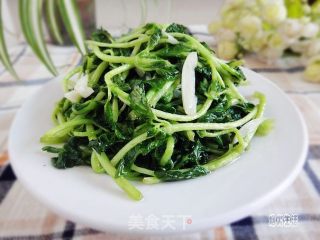 清炒水香菜的做法