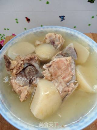 润肺理气【白萝卜大骨汤】的做法