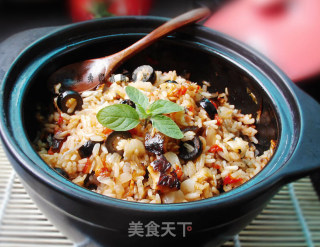 香菇橄榄焗饭