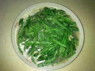 蒜子油麦菜的做法