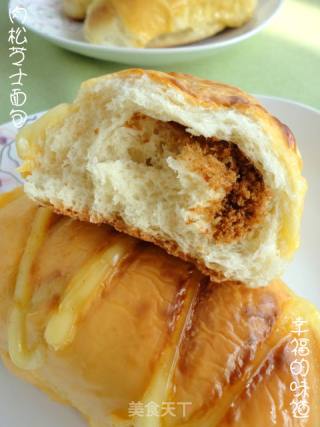 肉松芝士面包的做法
