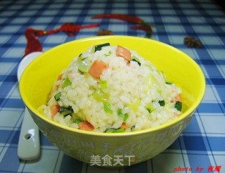 记忆中广院的味道——黄瓜火腿炒饭的做法
