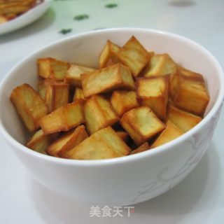 香炸地瓜丁的做法