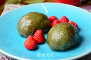 豆沙青团