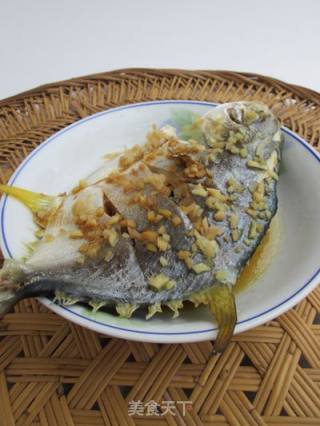 清蒸金鲳鱼的做法