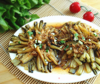 肉末菊花茄子的做法