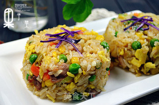什锦炒饭的做法