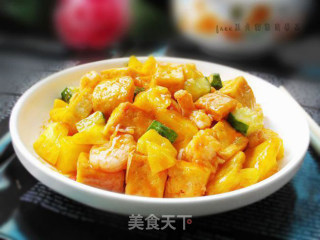 菠萝咕噜豆腐的做法