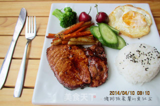 猪排饭套餐的做法