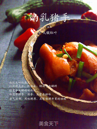 南乳猪手的做法