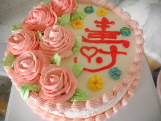 祝寿蛋糕的做法