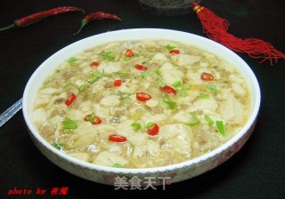 肉末豆腐的做法