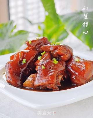 红烧猪蹄的做法