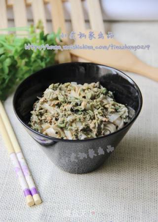 香椿拌面的做法