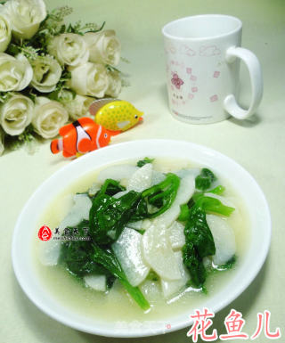 木耳菜炒山药的做法