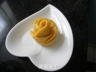 南瓜花式馒头的做法