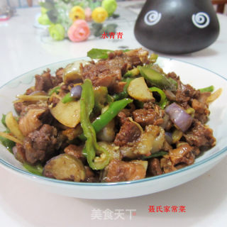 茄子烧仔鸭的做法