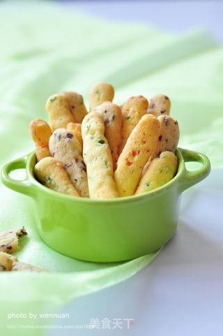 蔬菜甜饼干的做法