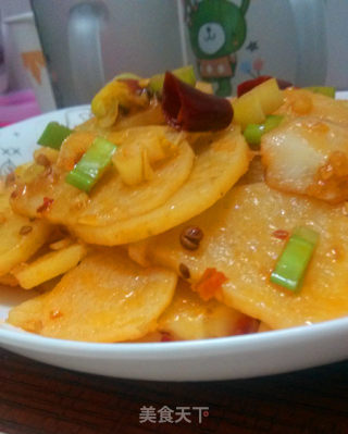 麻辣土豆片的做法