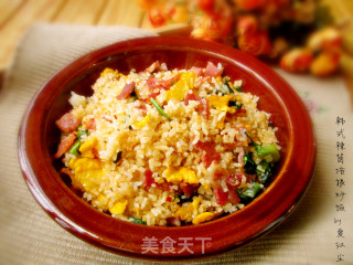 韩式辣酱培根炒饭