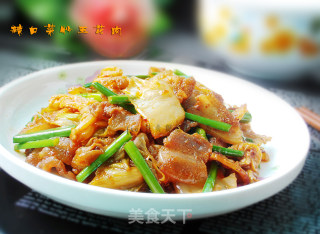 辣白菜炒五花肉--超级下饭菜的做法