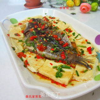 葱香豆腐蒸柴鱼的做法