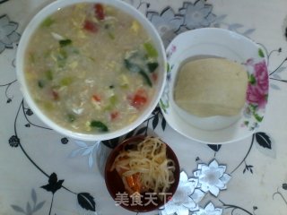早餐＋疙瘩汤的做法