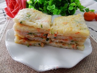 蔬菜米饭饼
