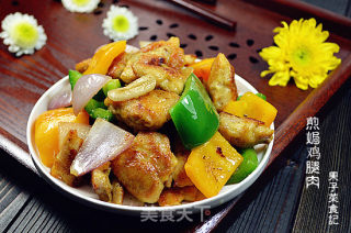 煎焗鸡腿肉的做法