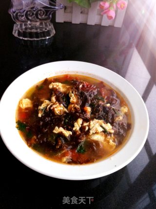 紫菜番茄蛋花汤的做法