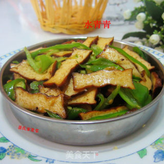 青椒卤豆腐干的做法