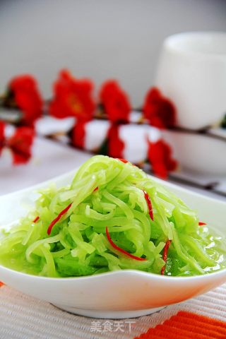 葱油莴笋的做法