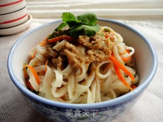 麻酱拌面的做法