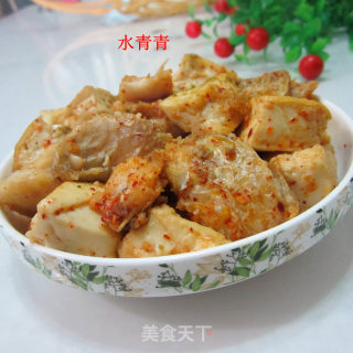 孜然鱼香豆腐的做法