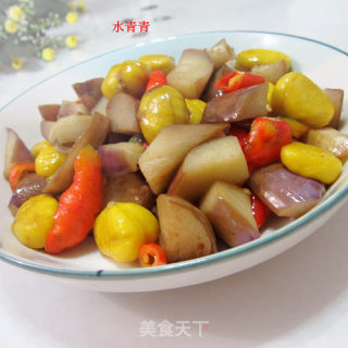 板粟烧茄子的做法
