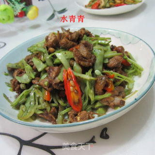 峨眉豆炒鸭的做法
