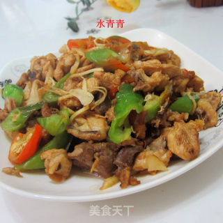 姜丝子鸡的做法