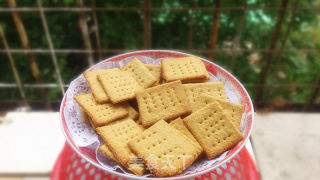 全麦苏打饼干的做法