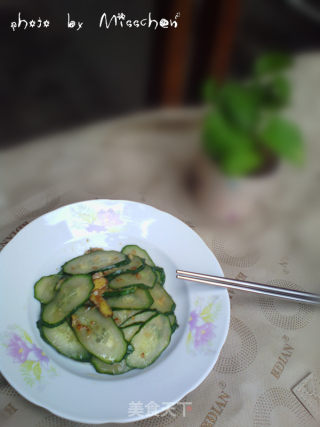 清炒黄瓜片的做法