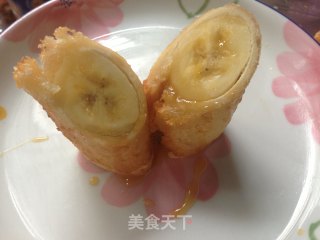 吐司花样做——香蕉吐司卷的做法