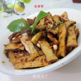 凉拌卤豆腐干的做法