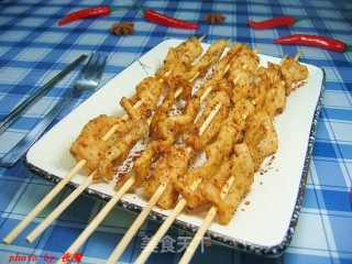 孜然烤肉串的做法