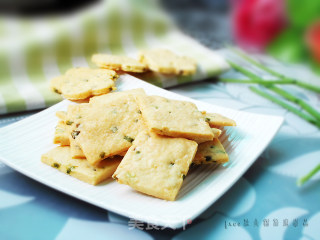 奶酪香葱饼干的做法