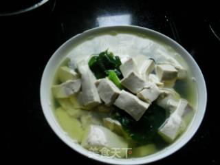 木耳菜煮豆腐的做法